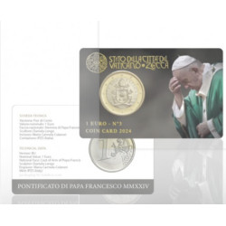 1 Euro Coin card Nr. 3...